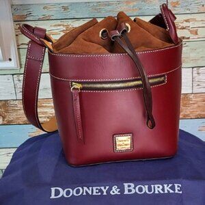 Dooney & Bourke Leather Bucket Shoulder Bag